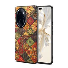 Custodia per telefono TPU per Honor 100 Pro Four Seasons Flower Language Series (giallo autunno)
