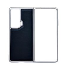 Custodia per telefono in pelle verniciata per Honor Magic Vs Metal (nera)