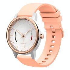 Per Garmin Vivomove 20mm Cinturino in silicone morbido a tinta unita (rosa)