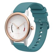 Per Garmin Vivomove 20mm cinturino in silicone morbido a tinta unita (verde pino)