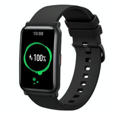 Cinturino per orologio in silicone morbido a tinta unita For Honor Watch ES 20 mm (nero)