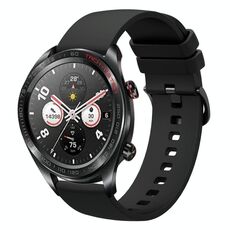 Cinturino per orologio in silicone morbido a tinta unita For Honor Watch Dream da 22 mm (nero)