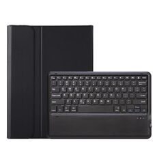 Per Honor Pad 9 AH19 Custodia in pelle per tablet con tastiera Bluetooth ultrasottile staccabile in TPU (nera)