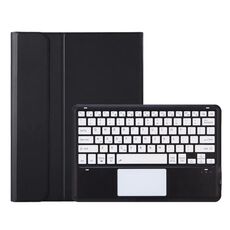 Per Honor Pad 9 AH19-A Custodia in pelle per tablet con tastiera Bluetooth ultrasottile staccabile in TPU con touchpad (nero + bianco)