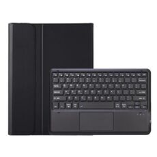 Per Honor Pad 9 AH19-A Custodia in pelle per tablet con tastiera Bluetooth ultrasottile staccabile in TPU con touchpad (nero)