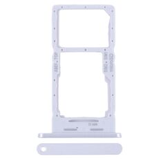 Per Samsung Galaxy A25 5G SM-A256B Vassoio scheda SIM originale + Vassoio scheda SIM/Vassoio scheda Micro SD (Argento)