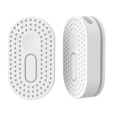 Per Samsung Galaxy SmartTag2 Locator Custodia protettiva adesiva per prevenzione perdita animali domestici (bianca)