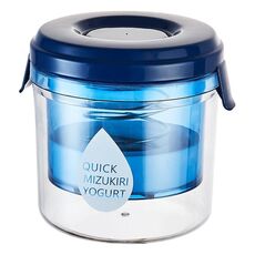 Filtri per yogurt per la separazione del siero di latte domestico, strumento per filtrare il formaggio fatto in casa (blu)