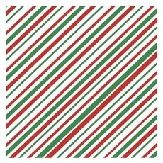 Tovaglietta per alimenti in carta oleata da forno a strisce da 100 fogli/confezione, dimensioni: 30x30 cm (rosso verde)
