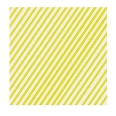 Tovaglietta per alimenti in carta oleata da forno a strisce da 100 fogli/confezione, dimensioni: 30x30 cm (giallo)