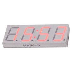 Modulo di movimento dell'orologio elettronico da 0,8 pollici Display digitale dell'ora del tubo digitale WIFI(Rosso)
