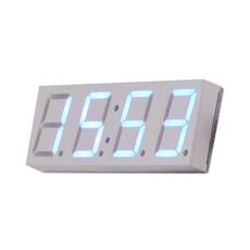 Modulo di movimento dell'orologio elettronico da 0,8 pollici Display digitale dell'ora del tubo digitale WIFI(Blu)