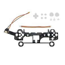 Per il controller PS5 Kit pulsante luce LED Pannello luminoso fai-da-te Set D-pad luminoso A