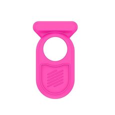 Custodia in silicone per Samsung Galaxy SmartTag2 Pin (luce notturna rosa rossa)