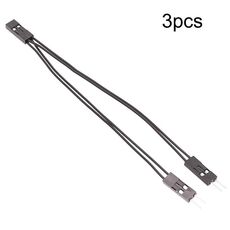 Cavo terminale DuPont da 10 cm Cavo di collegamento DuPont 2.54 2 pin da 1 a 2 fili da una femmina a due maschi