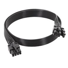 50 cm per Corsair 18AWG cavo piatto cavo del modulo di alimentazione cavo del modulo della scheda grafica da 8 pin a 8 pin 6 + 2 (tipo a blocco)