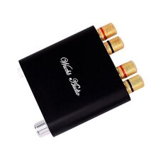 Modulo scheda amplificatore digitale audio Bluetooth 100 W + 100 W Scheda audio esterna USB AUX (nero)