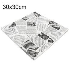 500 fogli/pacco Carta da forno Carta da forno Carta da forno Fodere per cestini per alimenti Carta 30 x 30 cm Bianca