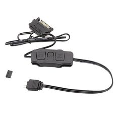 Cavo controller di illuminazione RGB da 5 V a 3 pin per scheda madre di alimentazione SATA per ventola del telaio