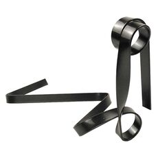 Portabottiglie di vino sospeso con nastro metallico, ornamenti decorativi per la casa (nero)
