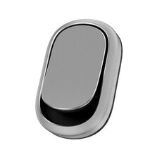 Gancio invisibile multifunzionale adesivo per auto 2 pezzi/set (grigio metallo)