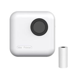 Stampante fotografica termica wireless portatile M2 piccola Stampante per etichette con domanda per errore studente (Nero)