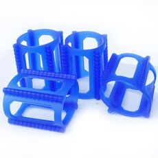 4 pezzi/set copriruota per skateboard per principianti, pratica accessori fissi (blu)