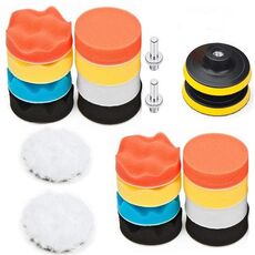 Kit di lucidatura in spugna per tampone per ceratura da 22 in 1/3 pollici