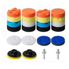 Kit di lucidatura in spugna per tampone per ceratura da 24 in 1/3 pollici