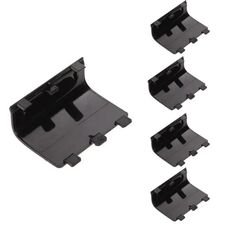 Sportelli batteria di ricambio per coperchio batteria controller wireless Xbox One da 5 pezzi (nero)