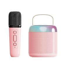 Altoparlante Bluetooth portatile per la casa Piccolo audio karaoke da esterno, Colore: Y2 Rosa (grano monoculare)