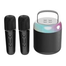 Altoparlante Bluetooth portatile per la casa Piccolo audio karaoke da esterno, Colore: Y2 Nero (doppio grano)