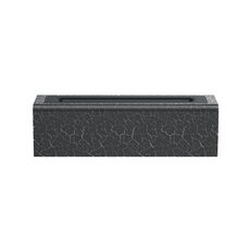 Umidificatore atomizzatore d'aria per macchina per aromaterapia con fiamma lavica con luce colorata, modello: DQ711 Pro nero