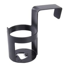Portabicchieri portatile per auto, portabicchieri per bevande (nero)
