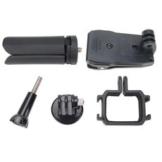 Per DJI OSMO Pocket 3 Adattatore staffa di espansione Accessori staffa di montaggio per fotocamera gimbal, Stile: Staffa espandibile + Clip per zaino + Mini Tripletta