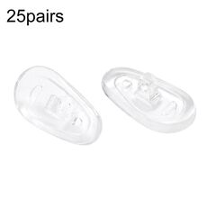 25 paia di occhiali da vista Airbag nasello in silicone antiscivolo morbido nasello accessorio universale, modello: grande
