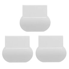 Kit coperchio di sollevamento sedile bidet da bagno, maniglia anti sporco, 3 pezzi (bianco)