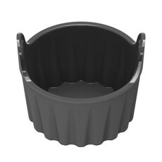 Per Ninja DZ201 Foodi Friggitrice ad aria Tazze da forno in silicone Cuociuova (Grigio)
