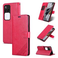 Per vivo S18 Pro AZNS Custodia per cellulare in pelle con texture in pelle di pecora (rossa)