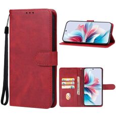 Per la custodia in pelle OPPO Reno11 F (rossa)