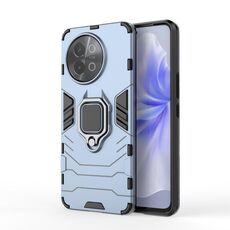 Per vivo S18E 5G antiurto PC + custodia per telefono con supporto in TPU (blu navy)