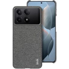 Per Xiaomi Redmi K70 5G/K70 Pro 5G serie imak Ruiyi Texture in tessuto PU + custodia per telefono PC (grigio scuro)