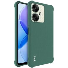 Per Xiaomi Redmi 13C 5G/13R 5G imak custodia in TPU antiurto con airbag (verde opaco)