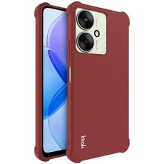 Per Xiaomi Redmi 13C 5G/13R 5G imak custodia in TPU antiurto con airbag (rosso opaco)