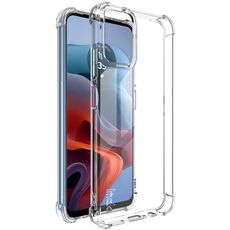 Per Motorola Moto G34 5G imak custodia per telefono in TPU antiurto con airbag (trasparente)