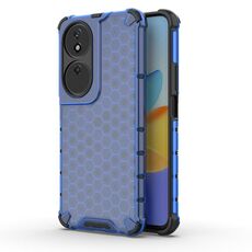Per Honor Play 50 Plus Custodia protettiva antiurto per PC a nido d'ape + TPU (blu)