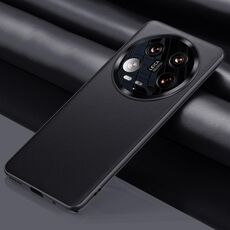 Per Xiaomi 14 Custodia per telefono antiurto all-inclusive in pelle ultra semplice (nera)