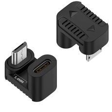Trasmissione di ricarica dati con adattatore da tipo C femmina a micro USB maschio, specifica: retro a forma di U da tipo C femmina a micro maschio