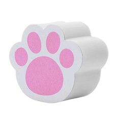 Strumento per la pulizia disincrostante del rubinetto in spugna per strofinare la filigrana dello specchio di vetro del bagno(Rosa)