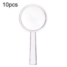 Lente d'ingrandimento per bambini HD portatile integrata trasparente in plastica da 28 mm 10 pezzi 3X